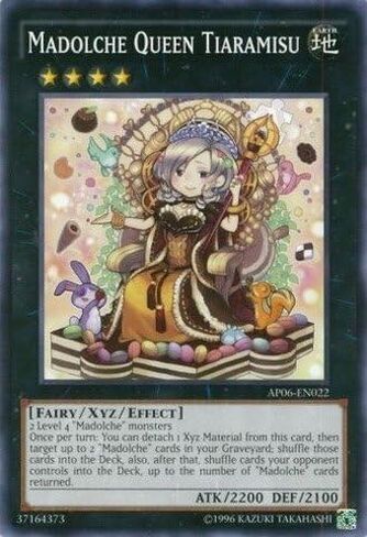 YU-GI-OH! - Madolche Queen Tiaramisu (AP06-EN022) - Astral Pack: Booster Six - Unlimited Edition - Common in Saudi Arabia