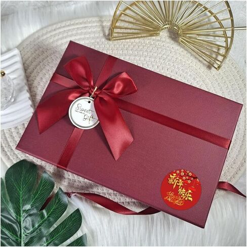 180 Pcs Happy Chinese New Year Stickers,1.5 Inch Chinese New Year Wishing Stickers Chinese Lunar New Year Party Favor Supplies Decorations,Spring Festival Sticker in Saudi Arabia