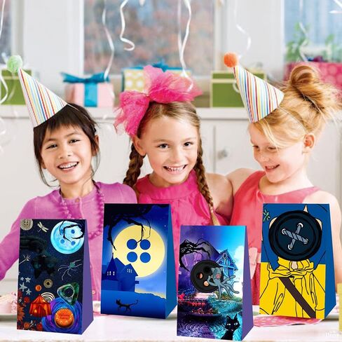 EKIH 12pcs Horror Movie Birthday Party Gift Bags Goodie Bags,Horror Movie Party Supplies for Kids Birthday Decorations in Kuwait