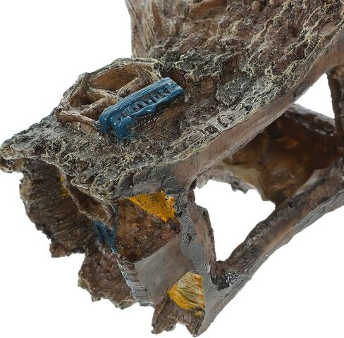 FRCOLOR Aquarium Decor Simulated Tree Root House Fish Tank Hideout Cave for Small Fish and Shrimp Freshwater Aquarium Accessories 5.90X5.31X4.52In in Saudi Arabia