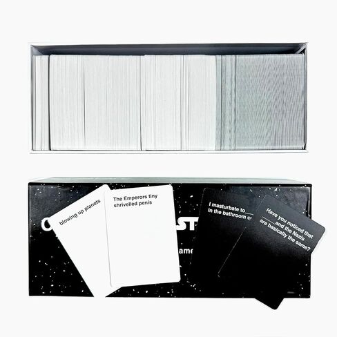 Black Cards Against St - Sci-Fi Dark Humor Adult Game | Ideal for Galaxy Enthusiasts, Gag Gifts in Saudi Arabia
