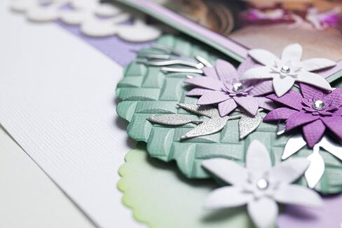 Sizzix Thinlits Die Set 15PK Winter Wreath by Lisa Jones | 666026 | Chapter 4 2022 Wafer, Grey in Saudi Arabia