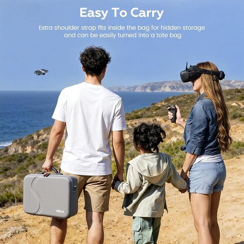 حافظة STARTRC لملحقات Neo 2، حقيبة حمل محمولة من البولي يوريثان لـ DJI Neo 2 Motion Fly More Combo لـ RC Motion 3، نظارات N3، محور الشحن in Kuwait