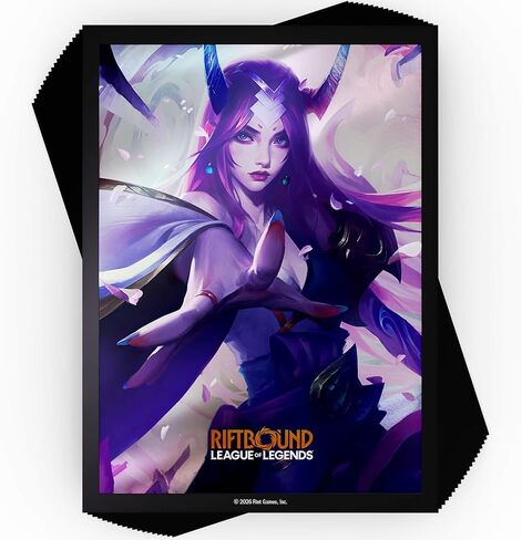 Riftbound: League of Legends - Art Sleeves: Irelia - واقيات بطاقات 100 قطعة، TCG Spiritforged Spirit Blossom، فن الشخصيات، ملحقات ألعاب التداول in Kuwait