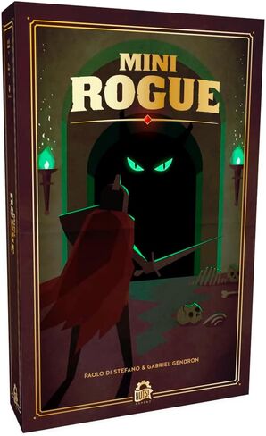 Mini Rogue – A Board Game by Ares Games 1-2 Players – Board Games for Family 30+ Minutes of Gameplay – Games for Family Game Night – for Kids and Adults Ages 12+ - English Version in Saudi Arabia