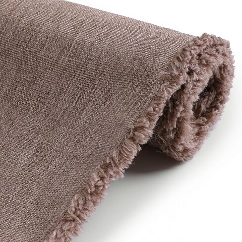 600D Waterproof Canvas Fabric by The Yard 58" W Outdoor Upholstery Fabric for Chairs Indoor Polyester Material Patio Cushion Furniture Cover DIY Sewing, 1 Yard Brown in Saudi Arabia