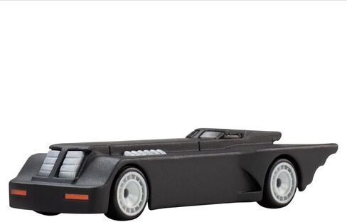 Hot Wheels Pop Culture Batman: The Animated Series Batmobile Die-Cast Vehicle, 1:64 Scale, Real Riders, Metal/Metal in Saudi Arabia
