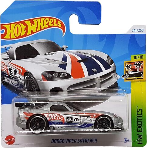 Hot Wheels - Dodge Viper SRT10 ACR - HW Exotics 10/10 - HTC27 - Short Card - Mopar - ZAMAC - Mattel 2024-1:64 in Saudi Arabia