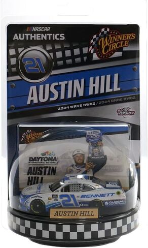 Lionel Racing NASCAR Authentics Austin Hill No.21 Bennett 50th Anniversary Daytona Win 1:64 Scale HT Die-cast Car with Trinket in Saudi Arabia