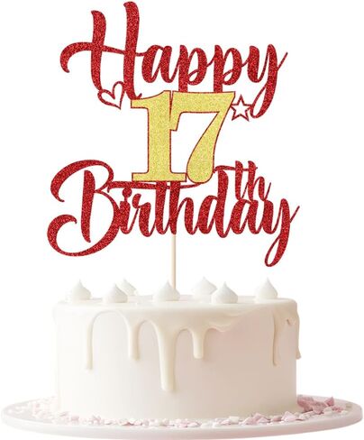 الذهب الأحمر 70th كعكة عيد ميلاد توبر بريق سعيد 70th كعكة عيد ميلاد توبر 70th حفلة عيد ميلاد كعكة زينة كابينة تصوير الدعائم in Kuwait