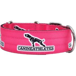 الكلاب الرياضيين 2 بوصة واسعة الوردي الساخن التكتيكية طوق الكلب طوق الكلب القوي سميكة الثقيلة الفولاذ المقاوم للصدأ طوق الكلب K9 التدريب التحريض (كبير جدا) in Kuwait