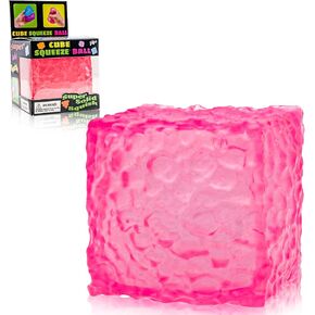 Water Cube Texture Cube Squeeze Toy, Slow Rebound Stress Relief Fidget Toy, Squishy Tactile Anxiety Relief Toy for Adults & Kids, Sensory Toys for Christmas, Office, Stocking Stuffer Gift in Saudi Arabia