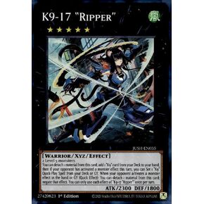 K9-17 Ripper - JUSH-EN035 - نادر جدًا - الإصدار الأول in Kuwait