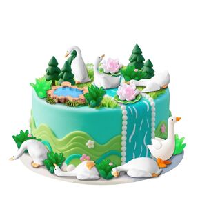 Goose cake Topper Silly Goose cake Topper One Silly Goose Cake Topper in Saudi Arabia