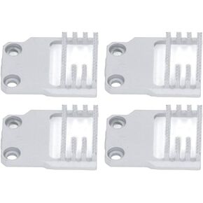 4Pcs Silver Iron Feed Dog Sturdy Sewing Machine Replacement Parts for Feiyue FY811 Household Electric Sewing in Kuwait