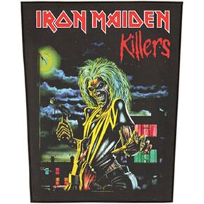 XLG Iron Maiden Killers Back Patch Album Art Rock Music Jacket Sew On Applique in Kuwait