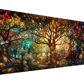 MOMDEDP 5D Tree of Life Diamond Art Kits for Adults,5D Diamond Painting DIY Large Size Diamond Art Diamond Painting Kits for Adult,Round Full Drill Diamonds, Diamond Art Kits for Home Decor 16x28 inch in Kuwait