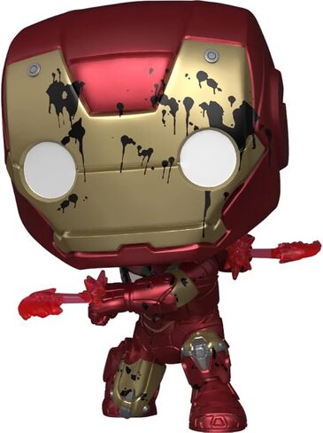 فانكو بوب! شخصية Marvel #1571 Avengers The Infinity Saga Iron Man Mark 6 الحصرية من الفينيل in Kuwait