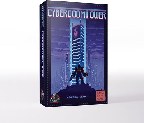 Giga Mech Games The Blue Collection - A Collection of Three Micro Games - One Card Dungeon, Insert Coin to Play, and Cyberdoom Tower in Saudi Arabia