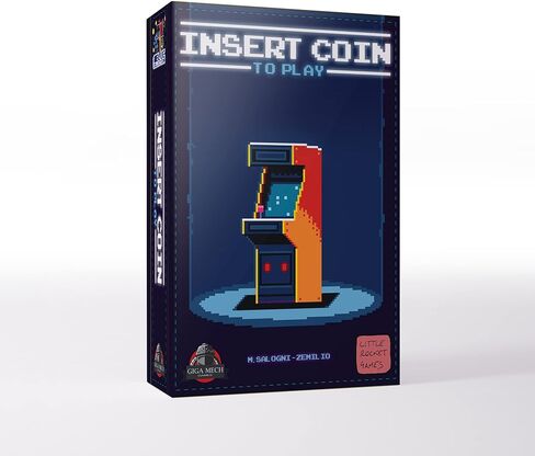 Giga Mech Games The Blue Collection - A Collection of Three Micro Games - One Card Dungeon, Insert Coin to Play, and Cyberdoom Tower in Saudi Arabia