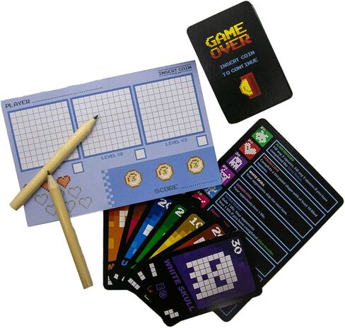 Giga Mech Games The Blue Collection - A Collection of Three Micro Games - One Card Dungeon, Insert Coin to Play, and Cyberdoom Tower in Saudi Arabia