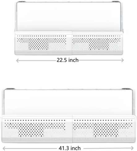 عاكس تدفق هواء تيار متردد قابل للتعديل، عاكس مكيف الهواء، عاكس فتحة تهوية صغيرة، درع مضاد للنفخ المباشر لمكيفات الهواء المثبتة على الحائط in Kuwait