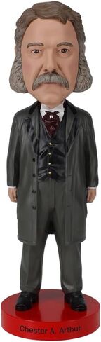 Royal Bobbles Chester A. Arthur 21st President of The United States - Collectible Bobblehead Statue in Saudi Arabia