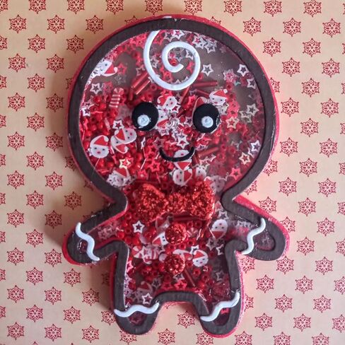 Cute Gingerbread Man Shaker Metal Die Cuts,Christmas Snowman Snowflake Cutting Dies Cut Stencils DIY Scrapbooking Photo Decorative Embossing Paper Dies for Scrapbooking Card Making in Saudi Arabia