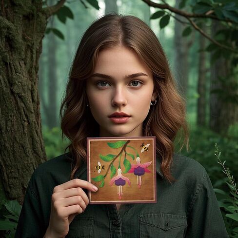 قوالب قطع الزهور الفوشيا من GLOBLELAND لصنع البطاقات ونباتات النحل قطع معدنية مقطوعة في حديقة الربيع وأوراق الشجر الزهرية من أجل ديكور قصاصات الورق والحرف اليدوية in Kuwait