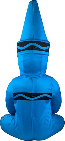 زي InSpirit Designs Crayola Baby Blue Crayon | مرخص رسميًا | أزياء الرضع | بذلة تلوين زرقاء in Saudi Arabia