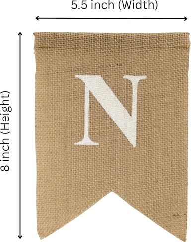 Rustic ONE Banner for 1st Birthday – Burlap High Chair Sign, Pre-Assembled Party Decoration for Baby Boy or Girl by WH SIGNATURE in Saudi Arabia