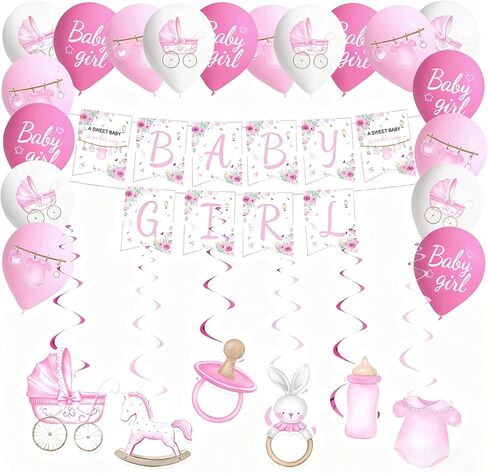Blue Baby Boy Shower Decorations, Baby Boy Banner Blue White Balloons Banner Hanging Swirls Welcome Baby Banner Baby Shower Decorations Gender Reveal Decor A Sweet Baby is on His Way Party Supplies in Saudi Arabia