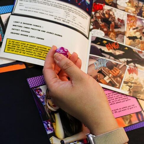 The Deadbolt Mystery Society–Comic Book Killer: Murder Mystery Game - Search for Clues, Solve Puzzles, Eliminate Suspects, Solve Solo Or with A Group in Saudi Arabia