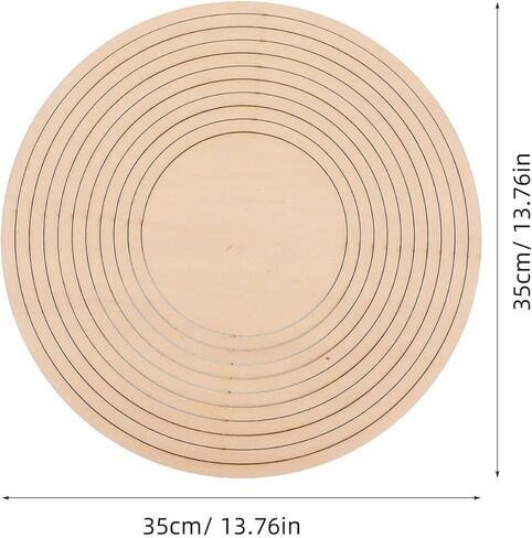 STOBOK DIY Pottery Tools and Supplies Wooden Geometric Rail Set for Ceramic Cutting Printing Pottery Cutting Tools for Clay Modeling in Saudi Arabia