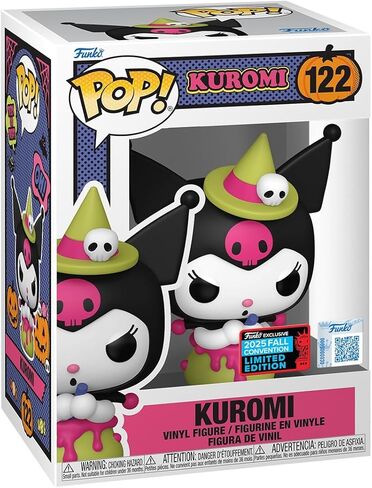 Funko Pop! Kuromi #122, Sanrio Vinyl Figure in Cauldron, 2025 Fall Convention Limited Edition, 4 inches in Saudi Arabia