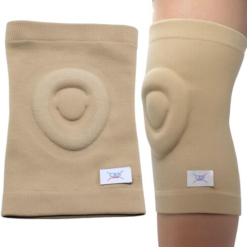 وسادات جل للركبة من CRS للتزلج على الجليد. وسادة ركبة من الجل مع بطانة مخصصة للوسادة والدعم والحماية للركبة / الرضفة للتزلج على الجليد، والبكرة، والكرة الطائرة، والرقص، والهتاف. (صغير) in Kuwait