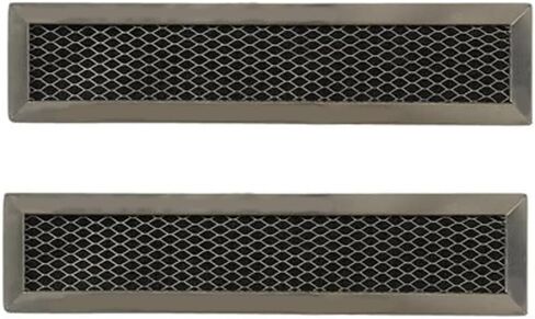 2 Pack Carbon Microwave Hood Filter 2-3/32 x 10-9/32 x 3/8 for GE JVM3160DF1CC JVM3160DF1WW JVM3160DF2BB JVM3160DF2CC JVM3160DF2WW JVM3160DF3BB JVM3160DF3CC JVM3160DF3WW JVM3160DF4BB JVM3160DF4CC in Saudi Arabia