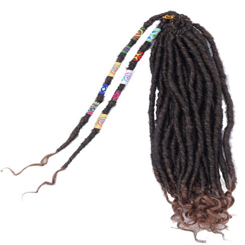 Fabric Dreadlock Bead Tubes Dreadlock Beads Hair Accessories Braid For Hair 24 Pieces Variety Style (MIX COLORS) in Saudi Arabia