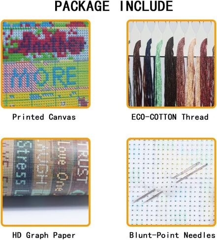 DIY Wedding Dress 11CT Pre-Printed Cross Stitch Kit for Adults & Beginners, Easy Needlepoint Pattern for DIY Home Décor & Crafts 130 in Saudi Arabia