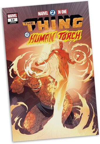 McFarlane Toys - Marvel Human Torch 1:6th Scale Collectible with Scene (Marvel 2-in-One #10) in Saudi Arabia