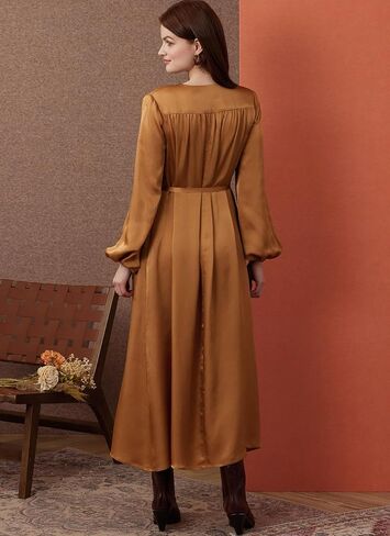 Simplicity SS3001Y5 Misses' V-Neck Dresses Sewing Pattern Packet, Design Code S3001, Sizes 18-20-22-24-26, Multicolor in Saudi Arabia