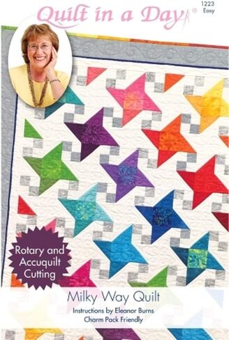 Milky Way Quilt Pattern by Quilt in a day in Saudi Arabia