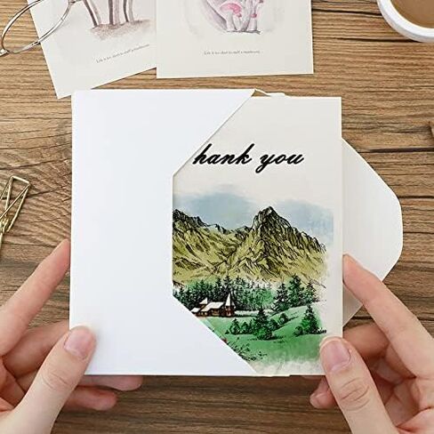 2 PCS Mountain Forest Background Clear Stamps for Card Making and Photo Album Decorations, Natural Scenery Transparent Rubber Stamps Seal for DIY Scrapbooking in Saudi Arabia