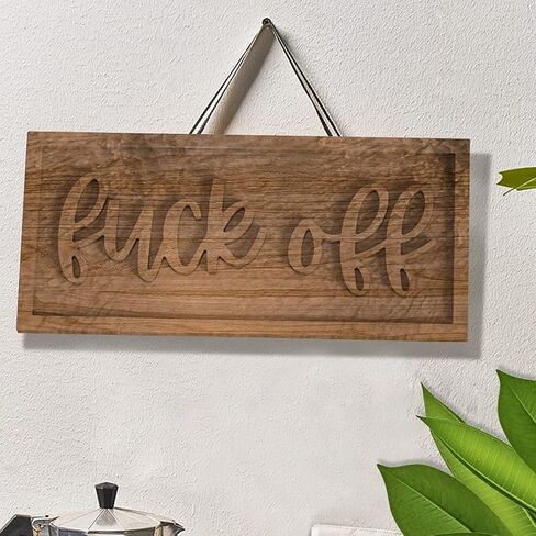 DIYBravo Resin Mold Silicon Letter Mold "Fuck Off" Word Sign Epoxy Resin Casting Craft DIY Personality for Door Decor Hanging Sign Creactive Funny in Saudi Arabia