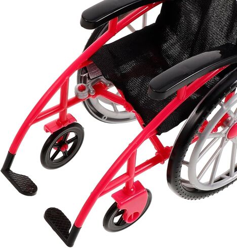 1Set Miniature Wheelchair Crutch Ornaments Doll House Decor Playset for DIY Micro Landscape Layout Realistic House Dollhouse Accessories Decor in Saudi Arabia
