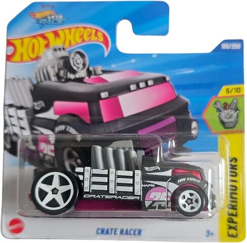 Hot Wheels - Crate Racer - Experimotors 5/10 - JBB02 - Short Card - Netflix Let's Race - Mattel 2025-1:64 in Saudi Arabia