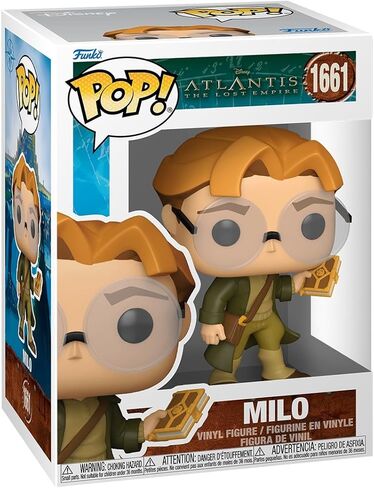 Funko Pop! Disney: Atlantis: The Lost Empire - Milo - Collectable Vinyl Figure - Gift Idea - Official Merchandise - Toys for Kids & Adults - Disney Fans in Saudi Arabia
