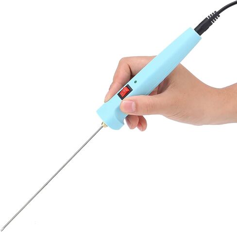 7.9in Electric Foam Cutter Tool, 24W Styrofoam Cutter Hot Wire, AIK-50 Foam Cutting Tool, US Plug Electric Hot Knife with Power Adapter and Start Switch for DIY Crafts in Kuwait