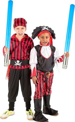 60 Pcs Inflatable Light Saber Sword Toys Blow up Lightsaber Stick for Kids Birthday Cosplay Pool Inflatable Theme Party Supplies, 12 Colors in Saudi Arabia