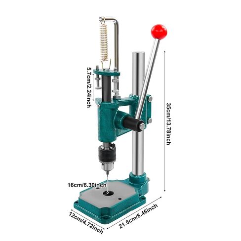 أدوات ثقب يدوية بالضغط، آلة طباعة جلدية، آلة ثقب يدوية شديدة التحمل مع مقبض مريح وطاولة عمل، أداة ثقب جلدية لصنع أحذية المحفظة والحزام in Kuwait